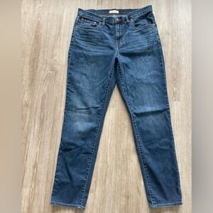 Madewell The Slim Boyjean | Medium Wash | Size 31 | Mid Rise Straight